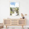 Yorkshire Dales Watercolor Art Print - Shelf - Portrait