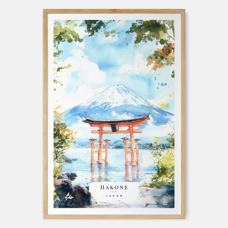 Japan City Art Collection - WanderLife Studios