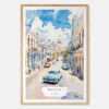 00 - Havana Cuba Watercolor Art Print - Main - Wood Frame.jpg