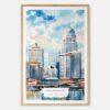 00 - Louisville Kentucky Watercolor Art Print - Main - Wood Frame.jpg