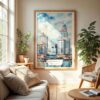 04 - Louisville Kentucky Watercolor Wall Art in Boho Living Room.jpg