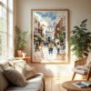 04 - Dublin Ireland Watercolor Wall Art in Boho Living Room.jpg