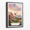 00 - Framed Colorado Springs Watercolor Canvas Print - Portrait - Main.jpg