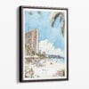 00 - Framed Hawaii - Maui - Watercolor Canvas Print - Portrait - Main.jpg