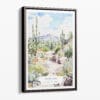 00 - Framed Saguaro National Park Watercolor Canvas Print - Portrait - Main.jpg