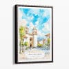 00 - Framed San Salvador Watercolor Canvas Print - Portrait - Main.jpg