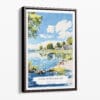 00 - Framed UK - Lake Windermere - Watercolor 2 Canvas Print - Portrait - Main.jpg