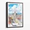 00 - Framed Vienna Watercolor Canvas Print - Portrait - Main.jpg
