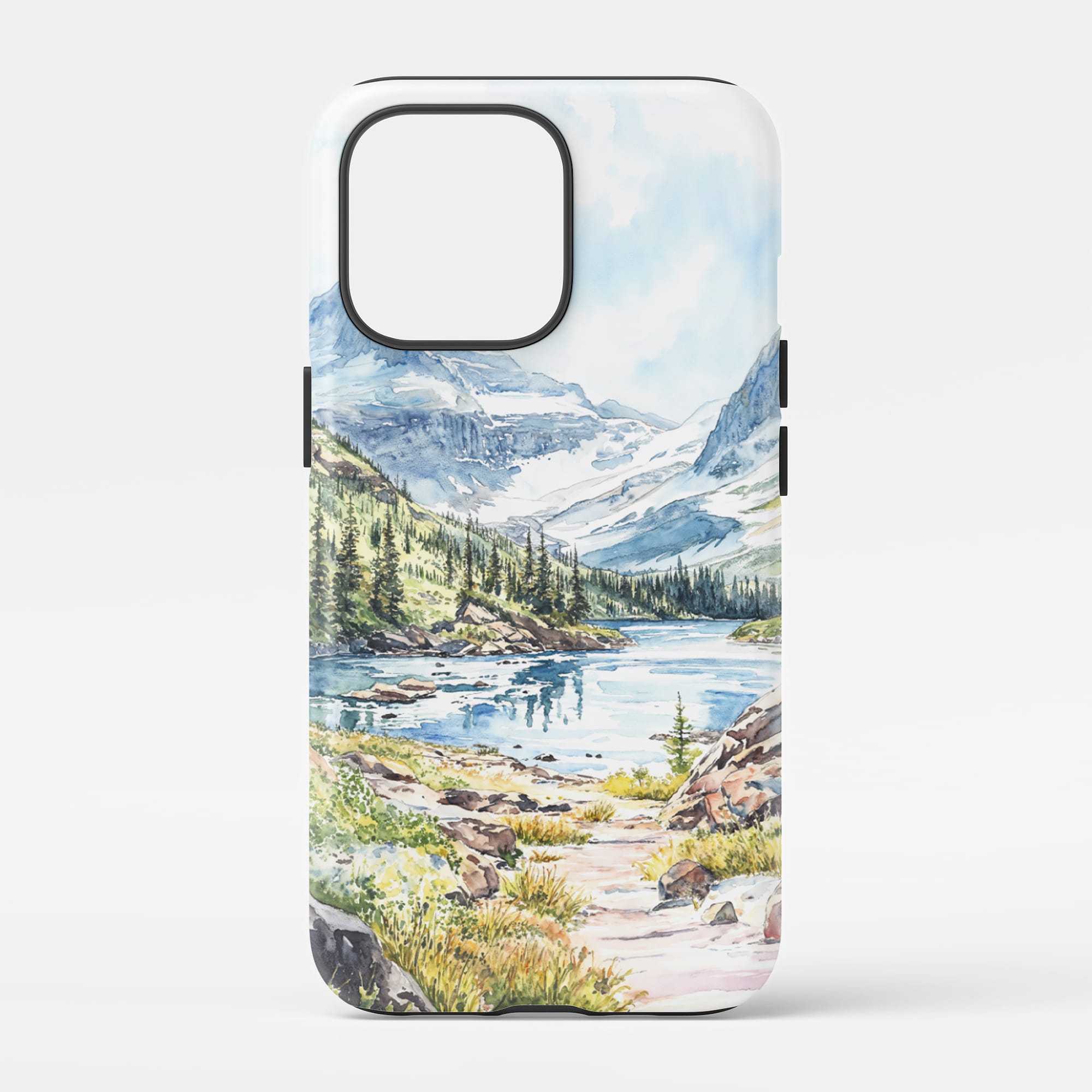 Glacier National Park Phone Case – Scenic Nature Design for iPhone and Samsung Devices