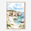 01 - Algarve Beach Watercolor Art - Digital Downloads - Main.jpg