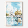 01 - Amritsar Golden Temple Painting Art - Digital Downloads - Main.jpg