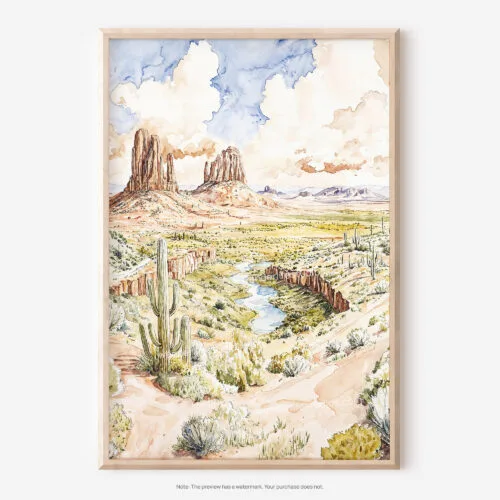 01 - Arizona Watercolor Art - Digital Downloads - Main.jpg