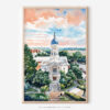 01 - Athens Georgia Watercolor Art - Digital Downloads - Main.jpg