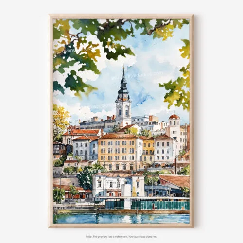 01 - Belgrade Watercolor Art - Digital Downloads - Main.jpg