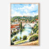 01 - Bern Switzerland Watercolor Art - Digital Downloads - Main.jpg