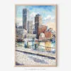 01 - Boston Harbor Watercolor Art - Digital Downloads - Main.jpg