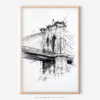 01 - Brooklyn Bridge Pencil Drawing Art - Digital Downloads - Main.jpg