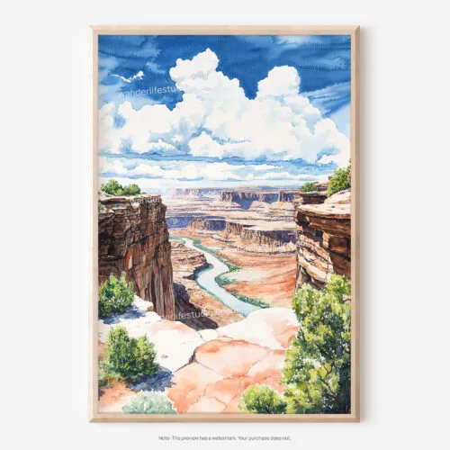01 - Canyonlands Watercolor Art - Digital Downloads - Main.jpg