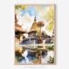 01 - Chiang mai Wat Phra That Doi Suthep Watercolor Art - Digital Downloads - Main.jpg