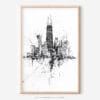 01 - Chicago Pencil Drawing Art - Digital Downloads - Main.jpg