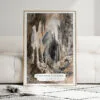 01 - Framed Carlsbad Caverns Watercolor Wall Art leaning against couch - Portrait.jpg