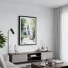01 - Framed Cuyahoga Valley National Park Watercolor Canvas Print - Contemporary Living Room.jpg