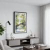 01 - Framed Florida Everglades Watercolor 2 Canvas Print - Contemporary Living Room.jpg