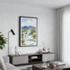 01 - Framed Kobuk Valley National Park Watercolor Canvas Print - Contemporary Living Room.jpg