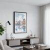 01 - Framed Louvre Watercolor Canvas Print - Contemporary Living Room.jpg