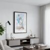 01 - Framed Statue of liberty - Watercolor Canvas Print - Contemporary.jpg