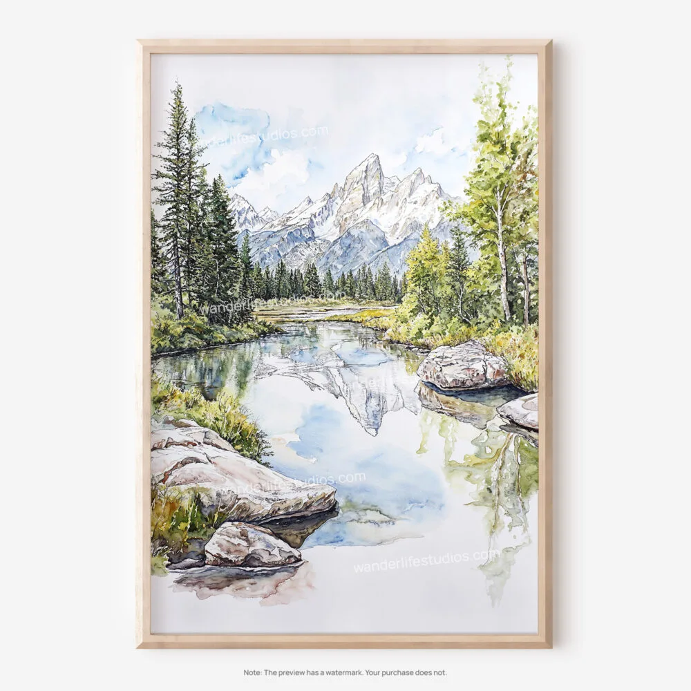 01 - Grand Teton National Park Watercolor Art - Digital Downloads - Main.jpg 01 - Grand Teton National Park Watercolor Art - Digital Downloads - Main.jpg