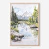 01 - Grand Teton National Park Watercolor Art - Digital Downloads - Main.jpg