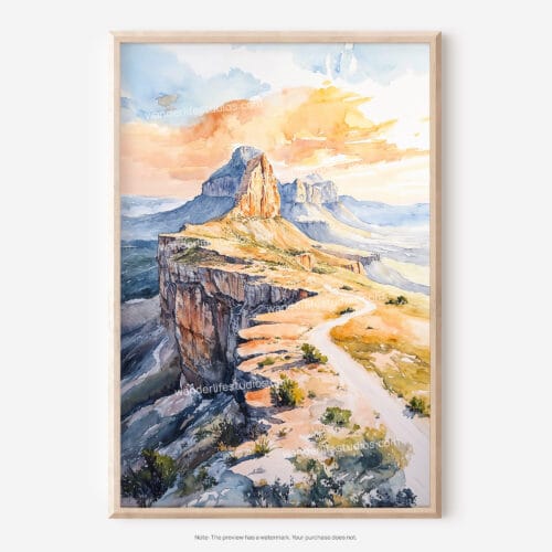 01 - Guadalupe Mountains National Park Art - Digital Downloads - Main.jpg