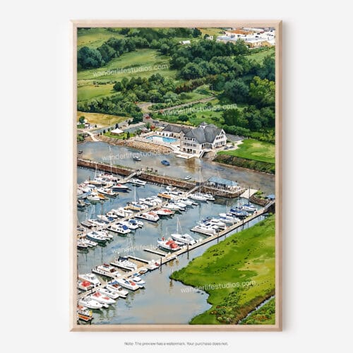 01 - Guilford Yacht Club Watercolor Art - Digital Downloads - Main.jpg