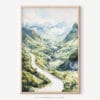 01 - Ha Giang Vietnam Watercolor Art - Digital Downloads - Main.jpg