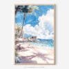 01 - Hawaii Honolulu Waikiki Watercolor Art - Digital Downloads - Main.jpg