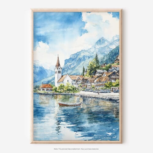 01 - Interlaken Watercolor Art - Digital Downloads - Main.jpg