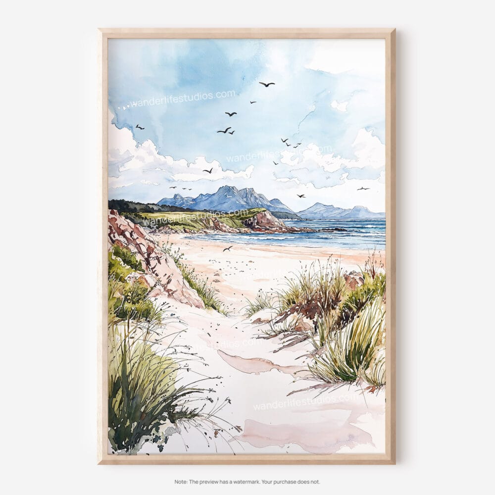 01 - Ireland - Donegal Watercolor Art - Digital Downloads - Main.jpg