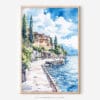 01 - Lake Garda Watercolor Art - Digital Downloads - Main.jpg