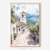 01 - Medellin Old Town Watercolor Art - Digital Downloads - Main.jpg