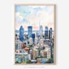 01 - Montreal Skyline Watercolor Art - Digital Downloads - Main.jpg