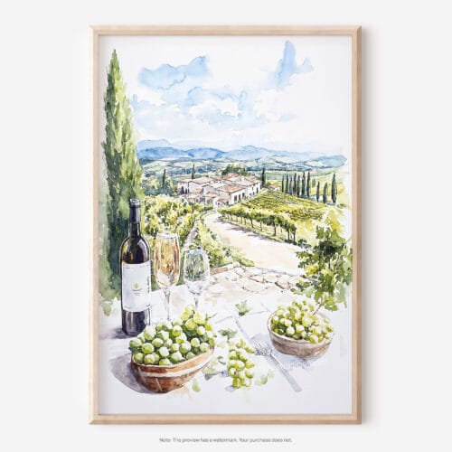 01 - Napa Valley Watercolor Art - Digital Downloads - Main.jpg