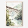 01 - New river gorge Bridge Watercolor Art - Digital Downloads - Main.jpg