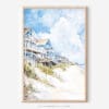 01 - Outer Banks Cottage Watercolor Art - Digital Downloads - Main.jpg