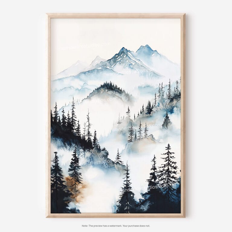 01 - Pacific Northwest Watercolor Art - Digital Downloads - Main.jpg