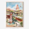 01 - Penang Malaysia Watercolor Art - Digital Downloads - Main.jpg