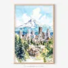 01 - Portland Oregon Watercolor Art - Digital Downloads - Main.jpg