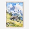 01 - Swiss Alps Watercolor Art - Digital Downloads - Main.jpg
