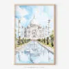 01 - Taj Mahal Watercolor Art - Digital Downloads - Main.jpg