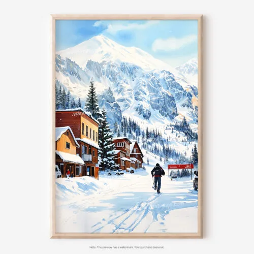 01 - Telluride colorado Watercolor Art - Digital Downloads - Main.jpg